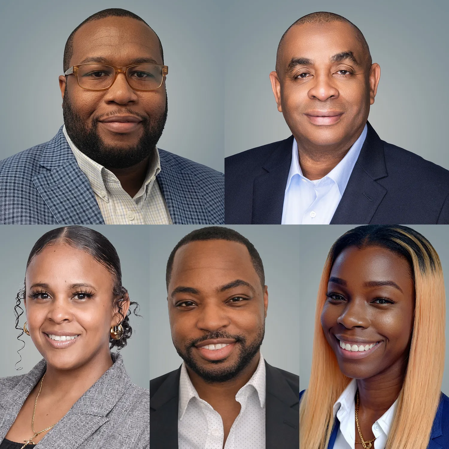 Headshots of Andrew T. Swaby, founder of ATS Bookkeeping & Advisory Services, and the ATS team.